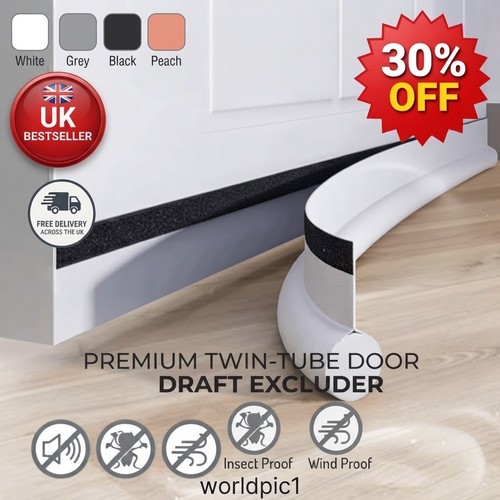 Door bottom draught excluder - draught,