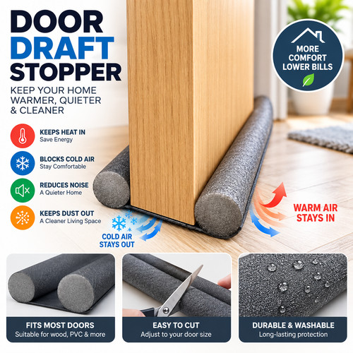 Under door foam strip draught - door,