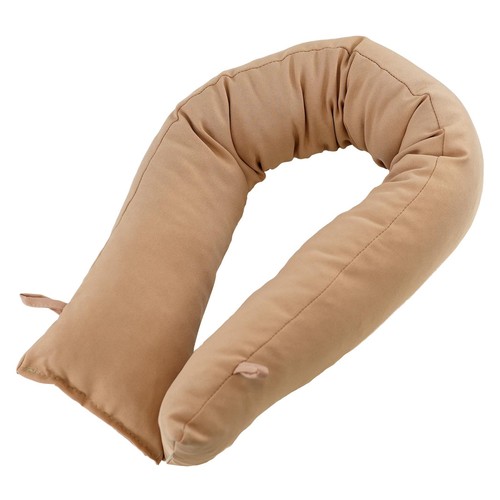 Plain fabric draught excluder - draught,