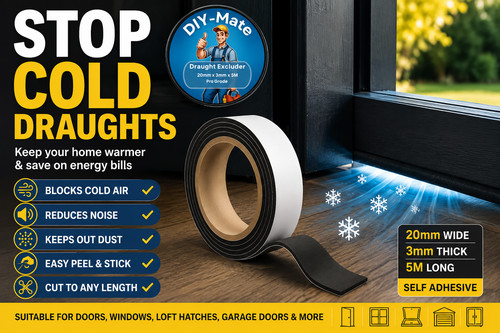 Draught excluder foam tape - excluder,