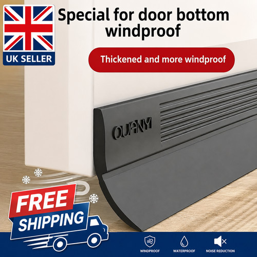 Door draft excluder strip - door,