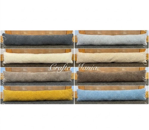 Soft teddy fleece draught - soft,