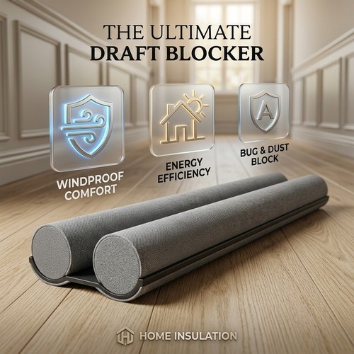Under door foam strip - under, draught